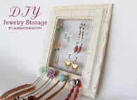 DIY jewelry frame
