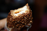 Caramel ice cream bar