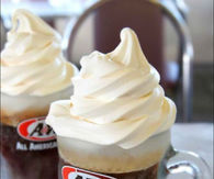 Root beer float