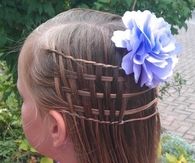 Cute mini braids for girls
