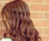 Waterfall braid