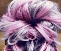 Purple bun