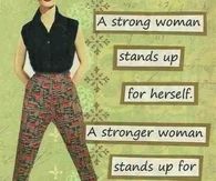 a strong woman