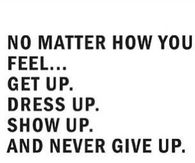 no matter how you feel