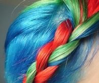 Colorful braid
