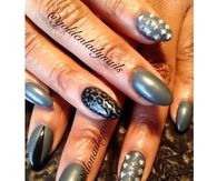 Stud manicure