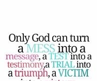 Only God