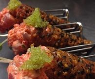 Spicy tuna cones