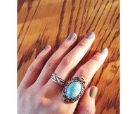 Vintage turquoise ring