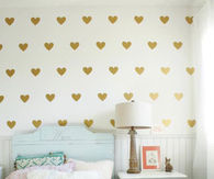 Heart stickers