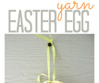 Yarn easter egg