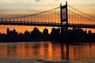Bridge at sunset