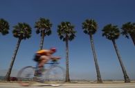 Bike in motion