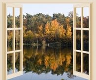 Open window