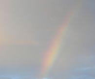 Faint rainbow
