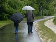 A walk in the rain