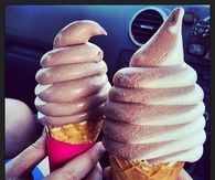 Perfect ice cream swirls