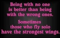being with no one