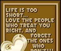 life is too short