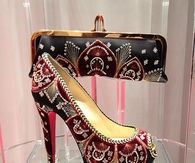 Stiletto Pumps with Matching Clutch