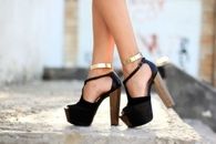 Black Platform Sandals