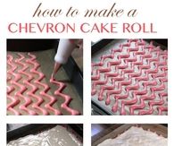 How To Make A Chevron Cake