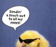 a shot out to all my peeps