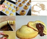 DIY Banana Chocolate Sandwich
