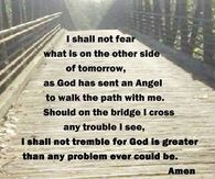 God has sent an angel