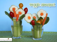 DIY Easter Veggie Bouquet
