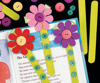 DIY Flower Book Marks