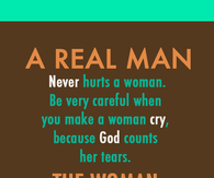 A real man