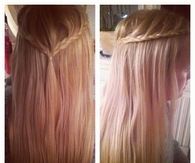 Waterfall braid