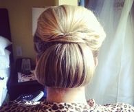 Hair wrap for wedding
