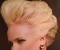 Glam hair do