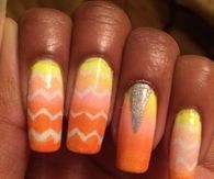 Sunset nails