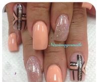 Gel polish tribal nails