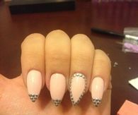 Studded claw nails