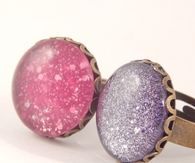 Glitter rings