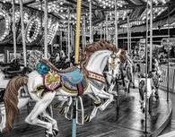 painted carousel