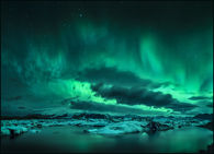 Icy Northern Lights
