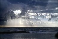 Break in the clouds