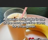 Banana milkshake