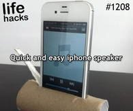 Quick and easy iPhone speaker
