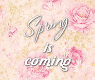 Spring is coming