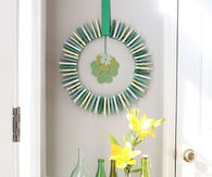 St patricks day wreath