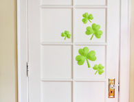 3D Paper Shamrock Decorations