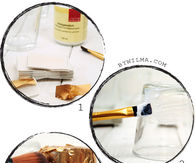 DIY GOLD LEAF VASES OR VOTIVES