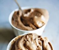 Hazelnut ice cream