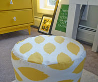 Nursery ottoman 